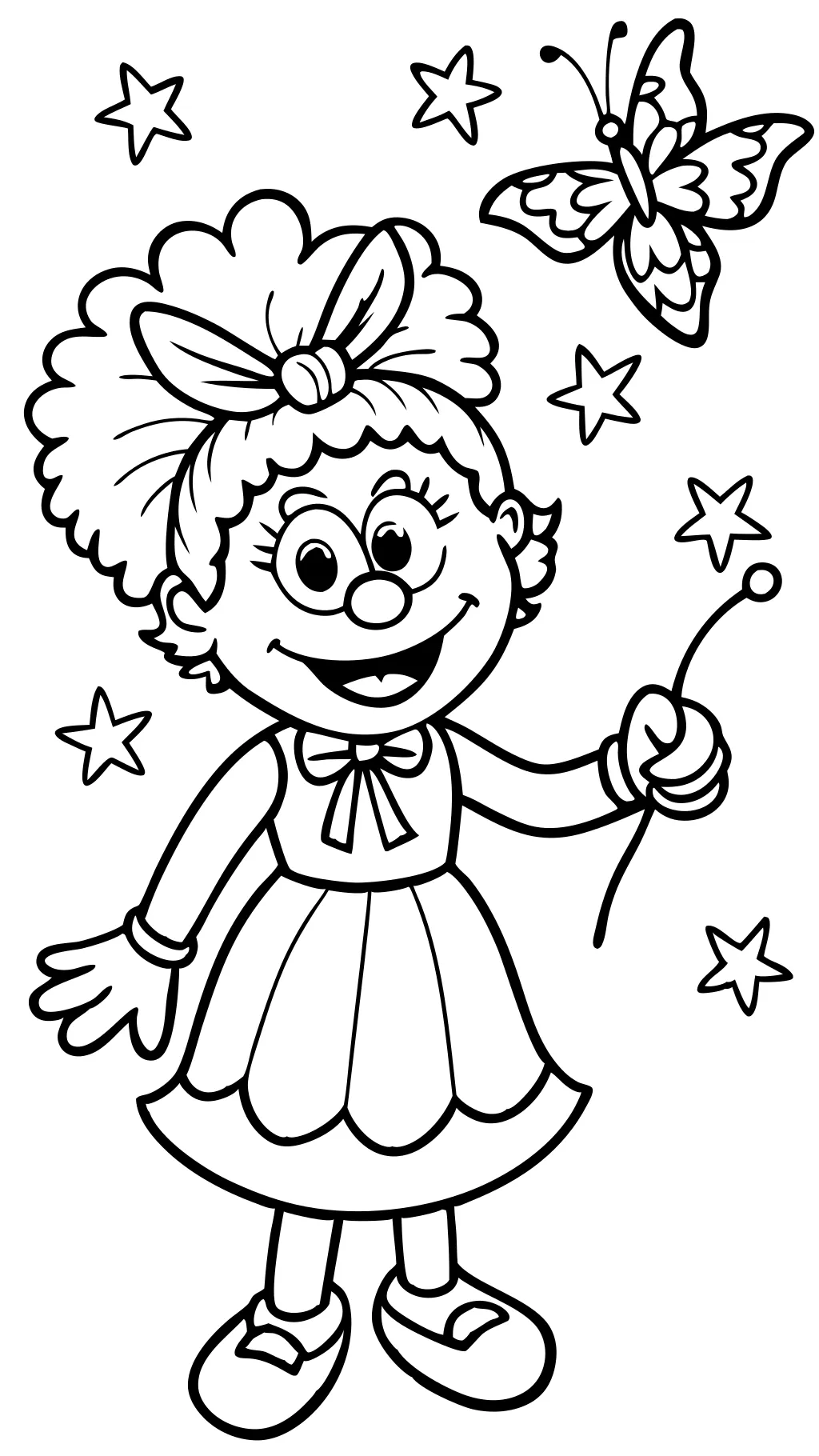 Páginas para colorear de Abby Cadabby